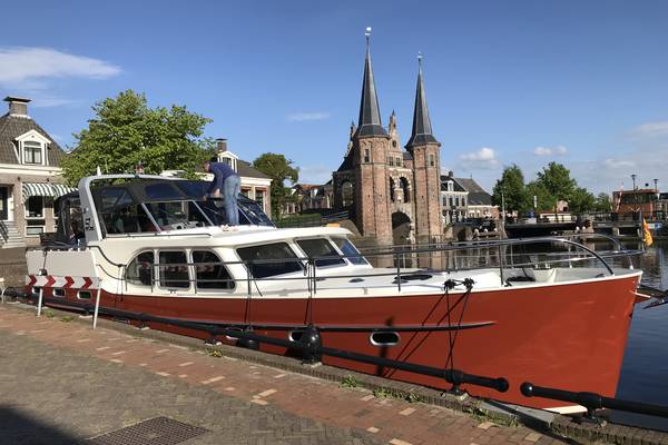 Sylvia bij de Waterpoort in Sneek