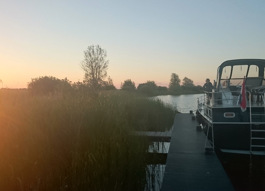 Op vaarvakantie in Friesland