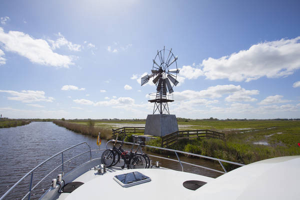 Vaarroute in Friesland